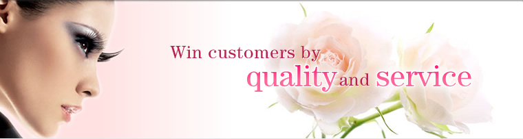 Win customers by quality and service