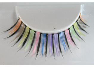Color pair of eyelash