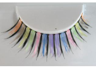 Color pair of eyelash